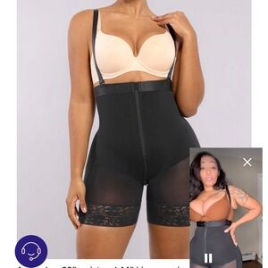 Black faja Bodysuit shapellx 2x xxl